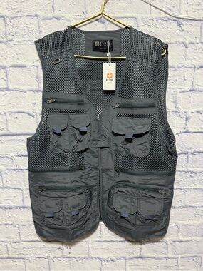 H2H Men's Active Lightweight Outdoor Vests Work Fishing Travel Utility